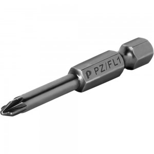 Бита отверточная Профи PZ/FL1, 50 мм, 2 шт для электротехнических работ ПРАКТИКА 906-807