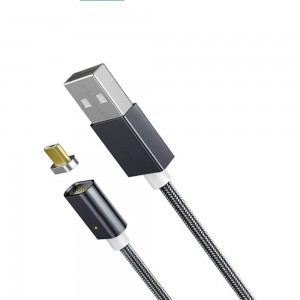 Магнитный кабель USB 2.0 A вилка -Micro USB Pro Legend черный 1 м. PL1151