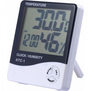 Универсальный цифровой термометр-гигрометр Pro Legend HTC-1 датчик влажности/часы PL6109