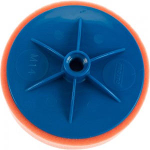Полировальный диск на подложке PRO.STO М14 125х50 мм оранжевый средней жесткости 003-00247
