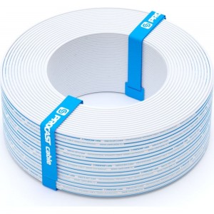 Акустический кабель PROCAST cable SWH 18.OFC.0,824.100, 18AWG 2x0,824mm2, белый, 100 м НФ-00001781