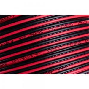 Акустический кабель 2х0.35 кв.мм, красно-черный, 100м PROCONNECT 01-6102-6