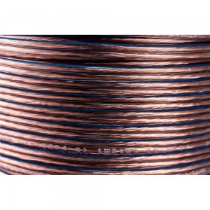 Акустический кабель 2х0.75 кв.мм, прозрачный, 100м PROCONNECT BLUELINE 01-6204-6