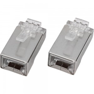 Экранированный разъем RJ-45 (8P8C) PROCONNECT под витую пару, FTP категория 5e, 5шт 05-1023-9