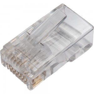 Разъем RJ-45 (8P8C) PROCONNECT под витую пару, UTP, категория 5e, 5шт 05-1021-6-9