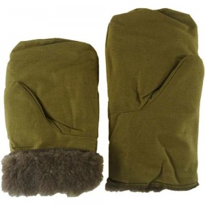 Утепленные рукавицы Prof Garden шерстяной мех, ткань палатка РУК