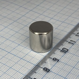 Неодимовый магнит Проф-Магнит диск 15x15мм 3шт. NdFeB N35