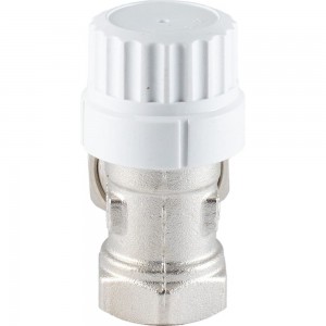 Термостатический клапан радиатора PROFACTOR угловой, с преднастройкой и уплотнением, 1/2 PF RVT 982UR