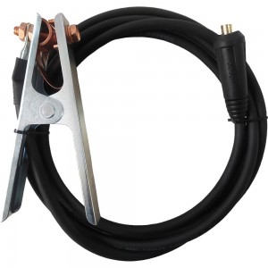 Комплект кабеля КГ16 мм с клеммой заземления 3 м вилка 10-25 Профессионал 805