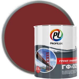 Универсальный грунт Profilux ГФ 021 красно-коричневый 1,9 кг Н0000004392