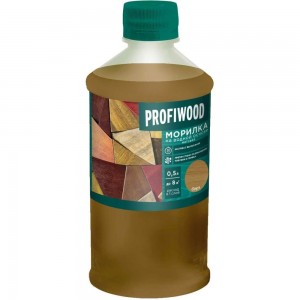 Морилка Profiwood на водной основе, орех, 0.5 кг 67692