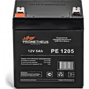 Батарея аккумуляторная Prometheus (5 Ач; 12 В) Prometheus energy PE1205