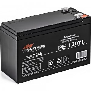 Батарея аккумуляторная Prometheus (7.2 Ач; 12 В) Prometheus energy PE12072L НФ-00005198