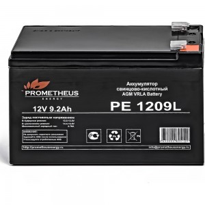 Батарея аккумуляторная Prometheus (9.2 Ач; 12 В) Prometheus energy PE1209L НФ-00002465