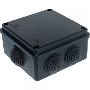 Распределительная коробка Промрукав для о/п безгалогенная HF черная 100х100х50 40-0300-9005