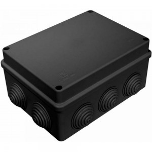 Распределительная коробка Промрукав для о/п безгалогенная HF черная 150х110х70 40-0310-9005