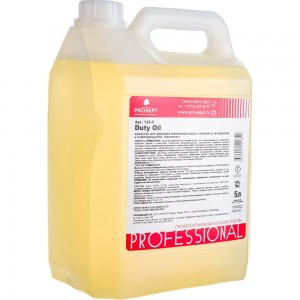 Средство для удаления технических масел, смазочных материалов и нефтепродуктов PROSEPT Duty Oil 5 л 125-5