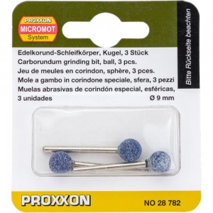 Насадки шлифовальные (3 шт; 3х9 мм) Proxxon PR- 28782