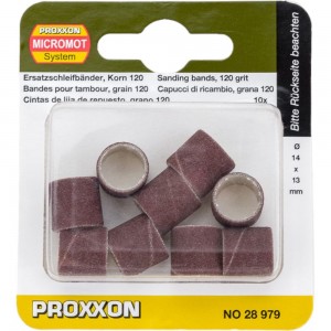 Цилиндр шлифовальный (10 шт; 13х14 мм; К120) Proxxon PR- 28979