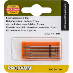 Набор фрез 5 штук Proxxon PR- 28710