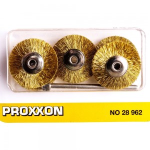 Щетка-диск латунная (5 шт; 22 мм) Proxxon PR- 28962