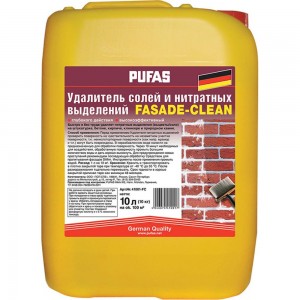 Удалитель солей и нитратных выделений на фасадах ПУФАС 10л тов-132102