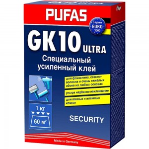Специальный усиленный клей PUFAS SECURITY GK10 1 кг М 020912000