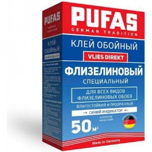 Специальный флизелиновый клей PUFAS (индикатор; 50 кв.м; 325 г) 021712092