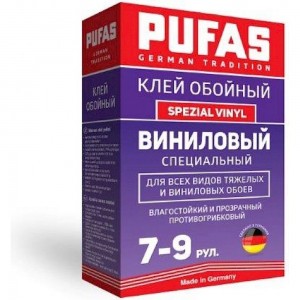 Специальный виниловый клей PUFAS (7-9 рулонов; 225 г) 023011092