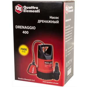 Дренажный насос QUATTRO ELEMENTI Drenaggio 400 770-704