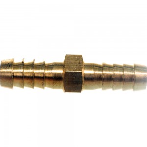 Адаптер соединитель шлангов ёлочка (12 - 12 мм; латунь) QUATTRO ELEMENTI 771-954