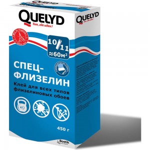 Обойный клей Quelyd СПЕЦ-ФЛИЗЕЛИН 0,45 кг 30603168