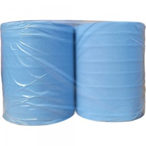 Протирочный материал R2R КСМ голубой, 2-х слойный, 33 см, 330 м, 1000 листов в рулоне, упаковка 2 рулона КСМ-33