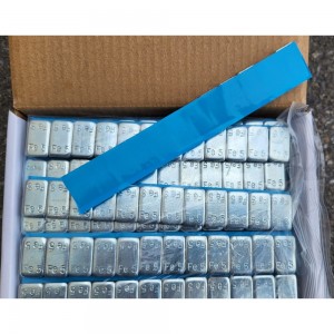Адгезивные груза R2R 12х5 г, синий скотч, Zn, 50 шт. 6010-075