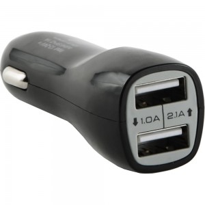 Автомобильное зарядное устройство Red Line Tech AC2-20 2 USB, модель, черный УТ000015802