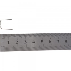 Скоба волнистая (100 шт; 0.8 мм) для ремонта пластика RedHotDot ST08001