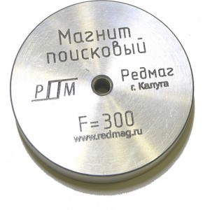 Поисковый односторонний магнит Редмаг F300