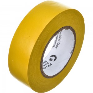 Изолента REDMARK 19 мм х 20 м, цв. желтый RM19Y20