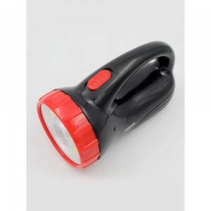 Аккумуляторный светодиодный фонарь-прожектор РЕКОРД PВ-3200, черный 23206
