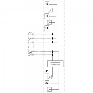 Интерфейсный модуль реле Релеон 1 CO контакт 6а ; /= 24в Ac/Dc; винтовые зажимы, RM151002400