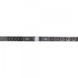 Блок силовых розеток Rem -32, вертикальный, неуправляемый, IEC 60320 С13x10, IEC 60320 С19x5, вход колодка, 19