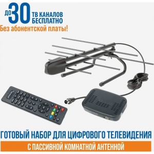 Комнатный комплект цифрового телевидения РЭМО bas-5175 100014