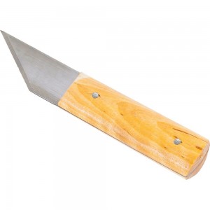 Сапожный нож РемоКолор деревянная рукоятка, 170 мм, 19-0-018