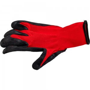Нейлоновые перчатки с покрытием из вспененного каучука РемоКолор 13 класс вязки 24-2-131