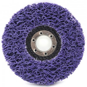 Круг зачистной полимерный коралловый Purple (115x22.2x15 мм; зернистость очень грубая extra coarse) РемоКолор 37-1-404