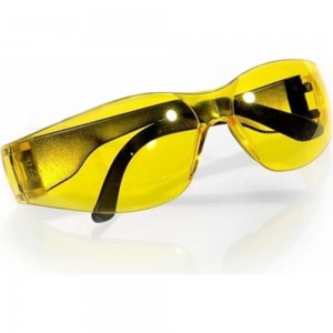 Защитные очки открытого типа РемоКолор, ударопрочный поликарбонат, желтые 22-3-034