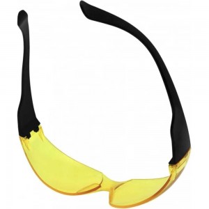 Защитные очки открытого типа РемоКолор, ударопрочный поликарбонат, желтые 22-3-034