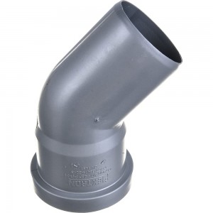 Отвод РемоКолор внутренняя канализация, серый, 45 градусов, 50 мм 139-791