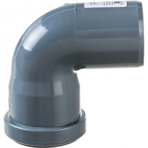 Отвод РемоКолор внутренняя канализация, серый, 50 мм 139-754