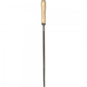 Круглый напильник РемоКолор 300 мм, №2, деревянная ручка 40-1-624